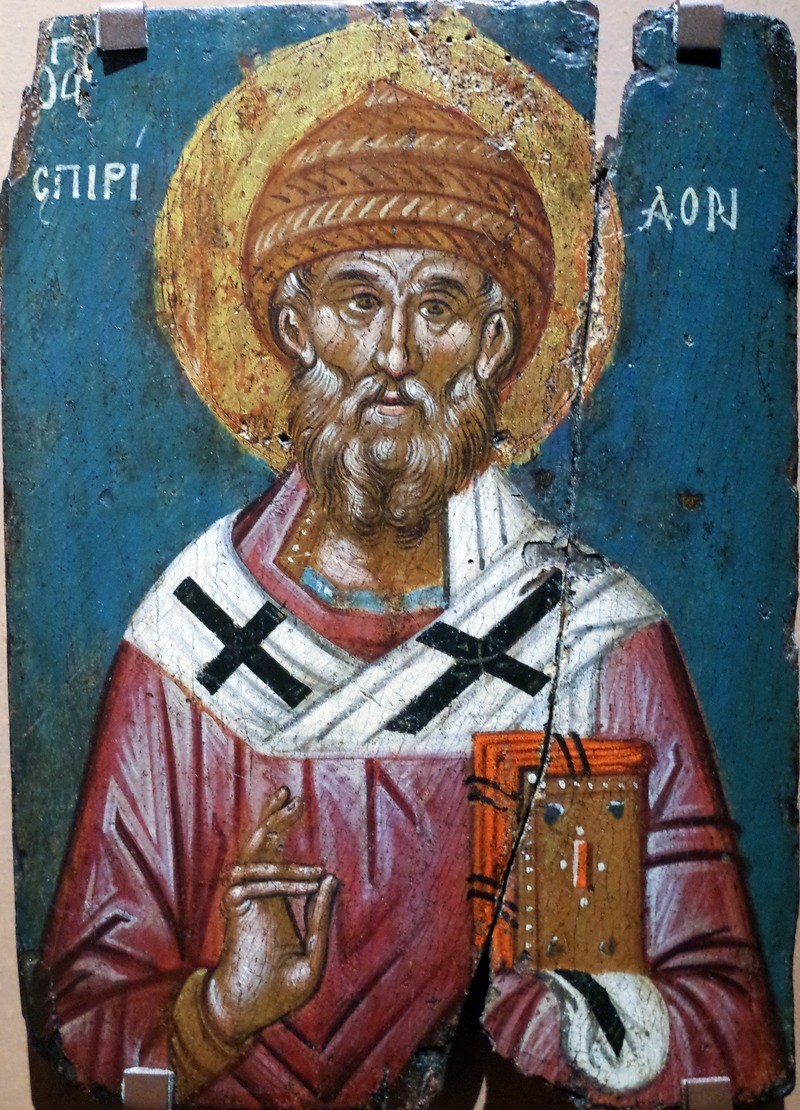 Βίος του Αγίου και θαυματουργού Σπυρίδωνος επισκόπου Τριμυθούντος , τον οποίο συνέγραψε τον έβδομο αιώνα ο επίσκοπος Πάφου Θεόδωρος - Φωτογραφία 2