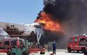 Σύρος: Φωτιά στο ναυπηγείο του Ταρσανά - Φωτογραφία 3