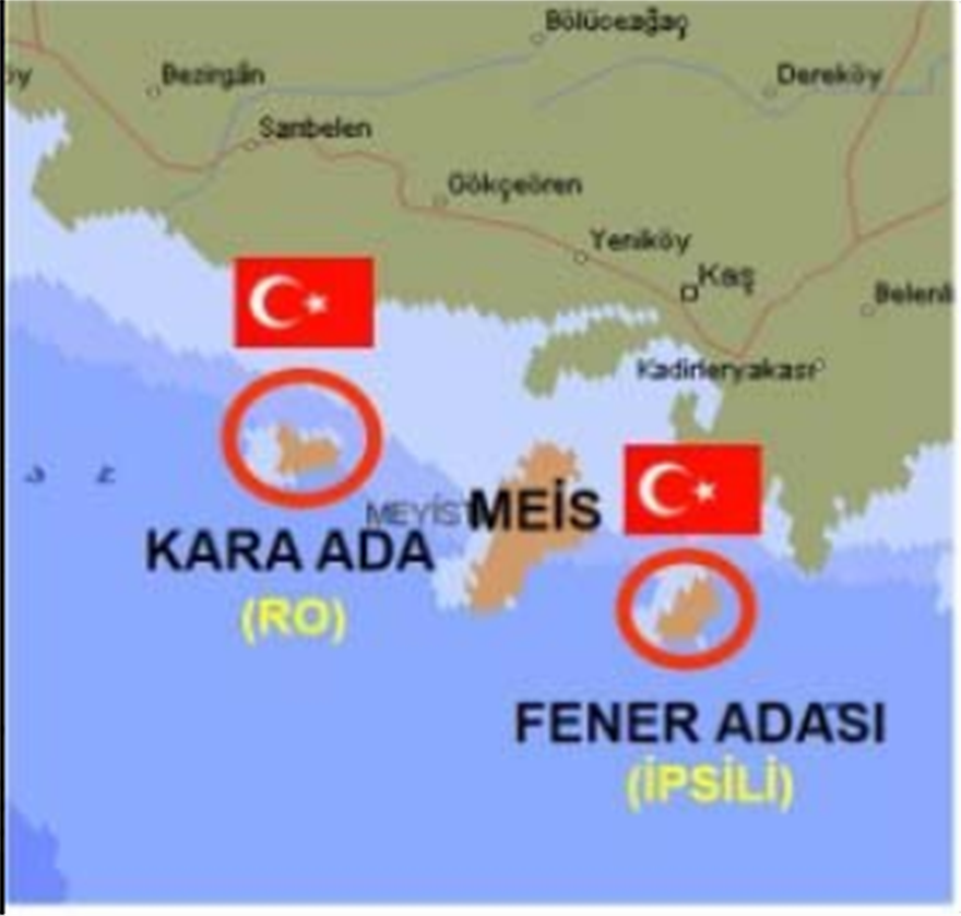 Το ύποπτο και ύπουλο παιχνίδι (;) των Τούρκων με τη Ρω, τη Στρογγύλη και το νησί Kara Ada - Φωτογραφία 3