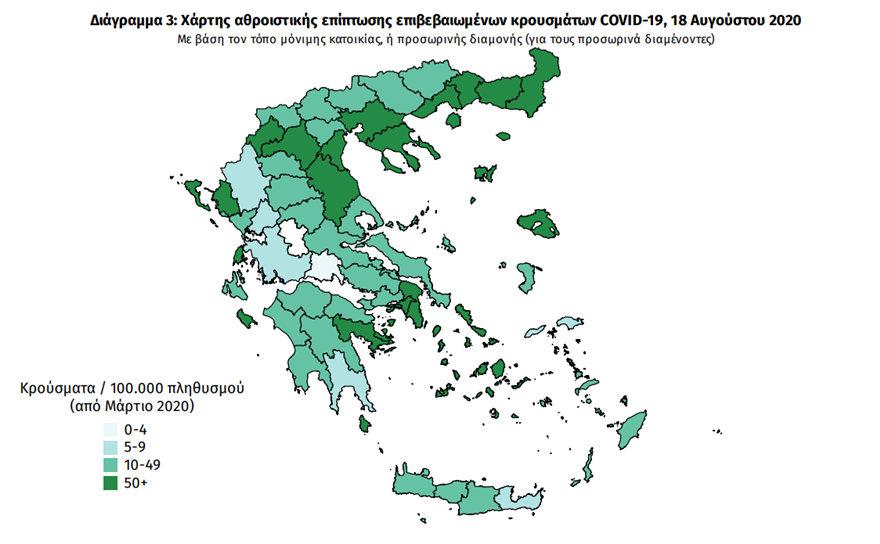 Κρούσματα κορωνοϊού: Ανακοινώθηκαν 269 καταγεγραμμένα το τελευταίο 24ωρο - Φωτογραφία 2