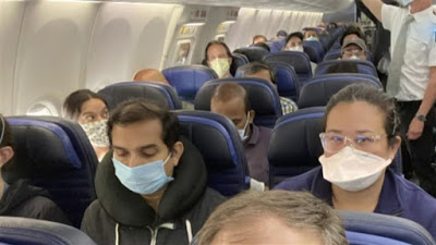 Eκπληκτικό. Πόσοι από 95 επιβάτες αεροπλάνου χωρίς μάσκα κόλλησαν από 7 θετικούς - Φωτογραφία 1