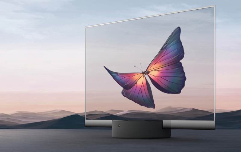 Xiaomi Mi TV LUX Transparent Edition:φανο 55'' OLED panel - Φωτογραφία 1