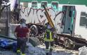 Ιταλία: Εκτροχιασμός τρένου, τρεις τραυματίες - Χωρίς οδηγό η αμαξοστοιχία για επτά χιλιόμετρα