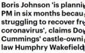 Daily Mail: Δημοσίευμα-«φωτιά» για παραίτηση Τζόνσον λόγω κορωνοϊού - Διαψεύδει η Ντάουνινγκ Στριτ - Φωτογραφία 2