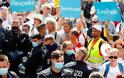 Βερολίνο: Η αστυνομία διέλυσε μαζική διαμαρτυρία κατά των μέτρων για τον κορωνοϊό