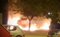 Θεσσαλονίκη: Έβαλαν φωτιά σε επαγγελματικό όχημα