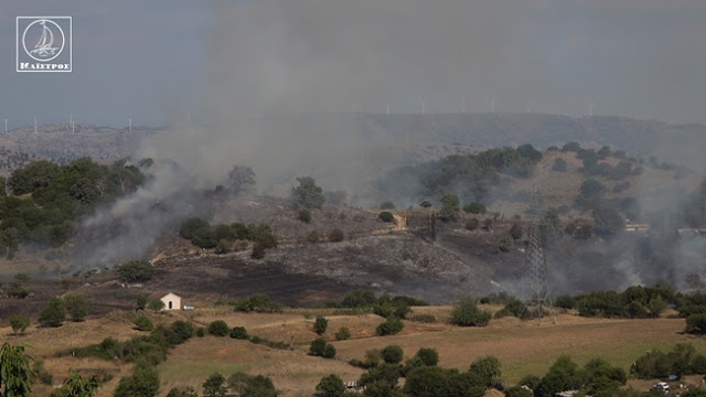 Πυρκαγιά στην Κατούνα - Φωτογραφία 1