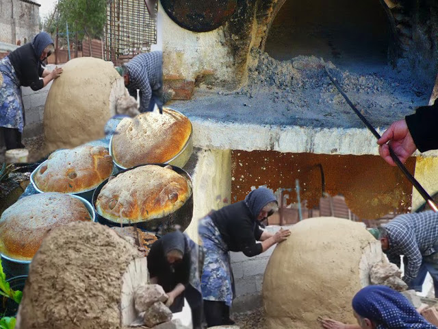 Η κατασκευή παραδοσιακού ξυλόφουρνου στο Αγράμπελο (Βίντεο Δημήτρης Τάγκας) - Φωτογραφία 1