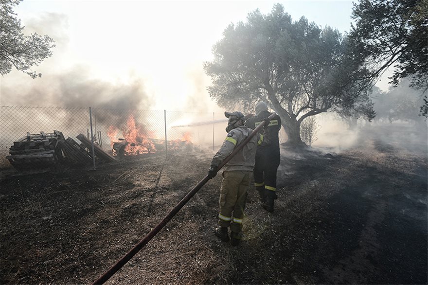Μπαράζ πυρκαγιών στην Αττική: Ανησυχία για τις αναζωπυρώσεις - - Φωτογραφία 10
