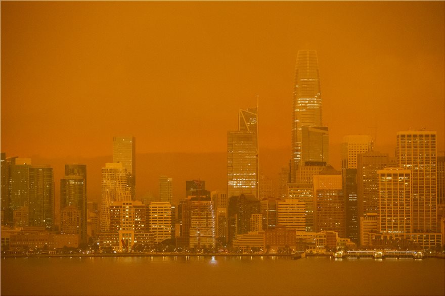 Φωτιές στην Καλιφόρνια: Εικόνες Αποκάλυψης στο Σαν Φρανσίσκο (φωτο) - Φωτογραφία 5