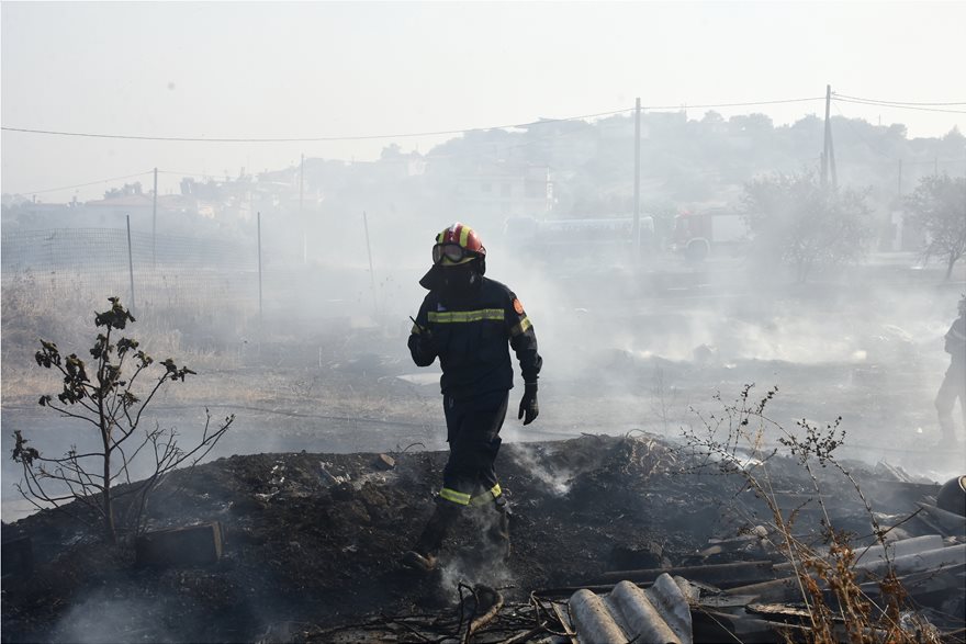 Φωτιά στο Νέο Βουτζά: Φόβος για αναζωπυρώσεις σε Κερατέα και Λαυρεωτική - Φωτογραφία 13