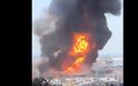 Βηρυτός: Φωτιά ξέσπασε στα συντρίμμια του λιμανιού