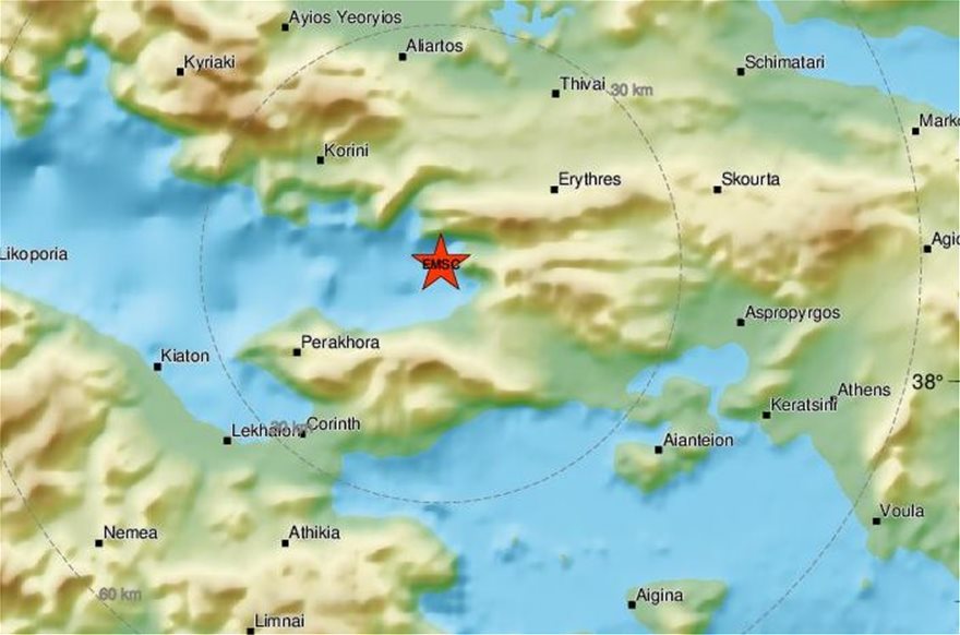 Σεισμός 4,2 Ρίχτερ «ταρακούνησε» την Αττική - Στις Αλκυονίδες το επίκεντρο - Φωτογραφία 3