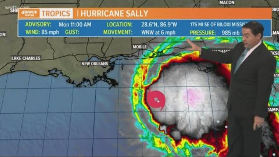 Πέντε κυκλώνες τρομάζουν τις ΗΠΑ - Η Σάλι φτάνει ανέμους 150 χλμ/ώρα - Φωτογραφία 3