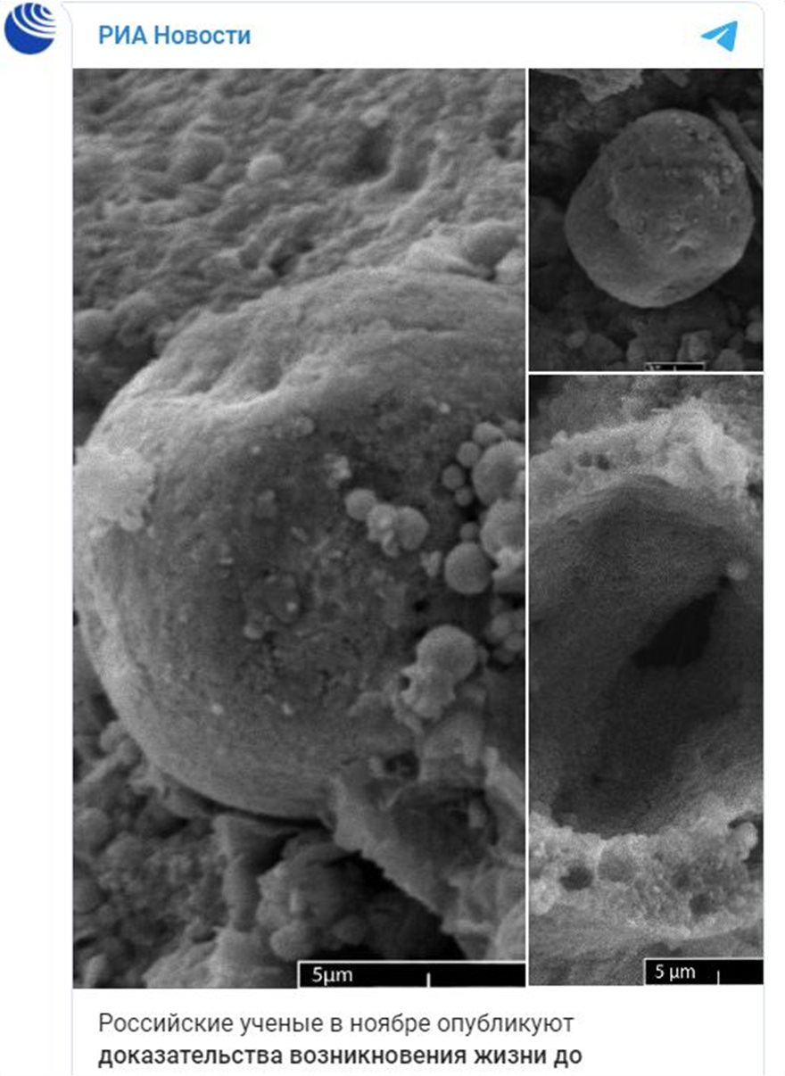 Αποδείξεις για δεύτερη Γη: Μετεωρίτης με απολίθωμα βακτηρίου παλαιότερο από το ηλιακό μας σύστημα - Φωτογραφία 2