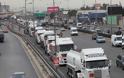 Κακοκαιρία Ιανός - Χαρδαλιάς: Απαγόρευση κυκλοφορίας βαρέων οχημάτων στην εθνική οδό σε τέσσερις νομούς