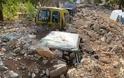 Ιανός - Κεφαλονιά: Βουνό από πέτρες σκέπασε τα αυτοκίνητα - Φωτογραφία 7