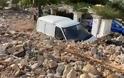 Ιανός - Κεφαλονιά: Βουνό από πέτρες σκέπασε τα αυτοκίνητα - Φωτογραφία 8