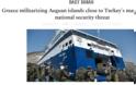 «Αποστρατικοποίηση» των νησιών του Αιγαίου ζητούν οι «θεωρητικοί» της Γαλάζιας Πατρίδας