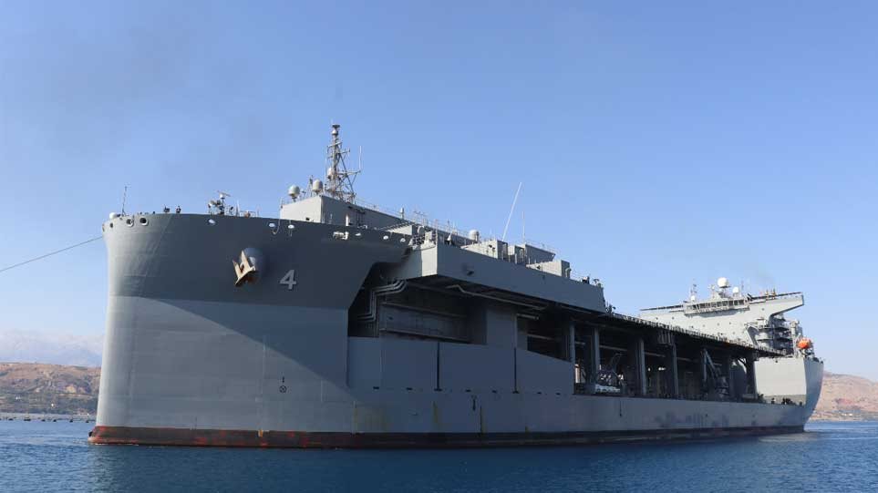 ΒΙΝΤΕΟ.Ποιο είναι το ελικοπτεροφόρο USS Hershel «Woody» Williams που έρχεται στη Σούδα - Φωτογραφία 1