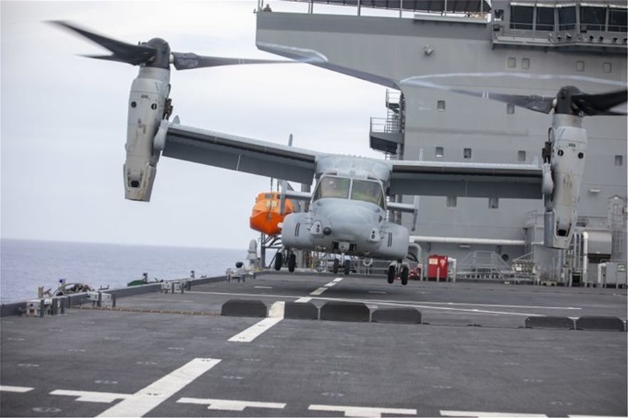 ΒΙΝΤΕΟ.Ποιο είναι το ελικοπτεροφόρο USS Hershel «Woody» Williams που έρχεται στη Σούδα - Φωτογραφία 7