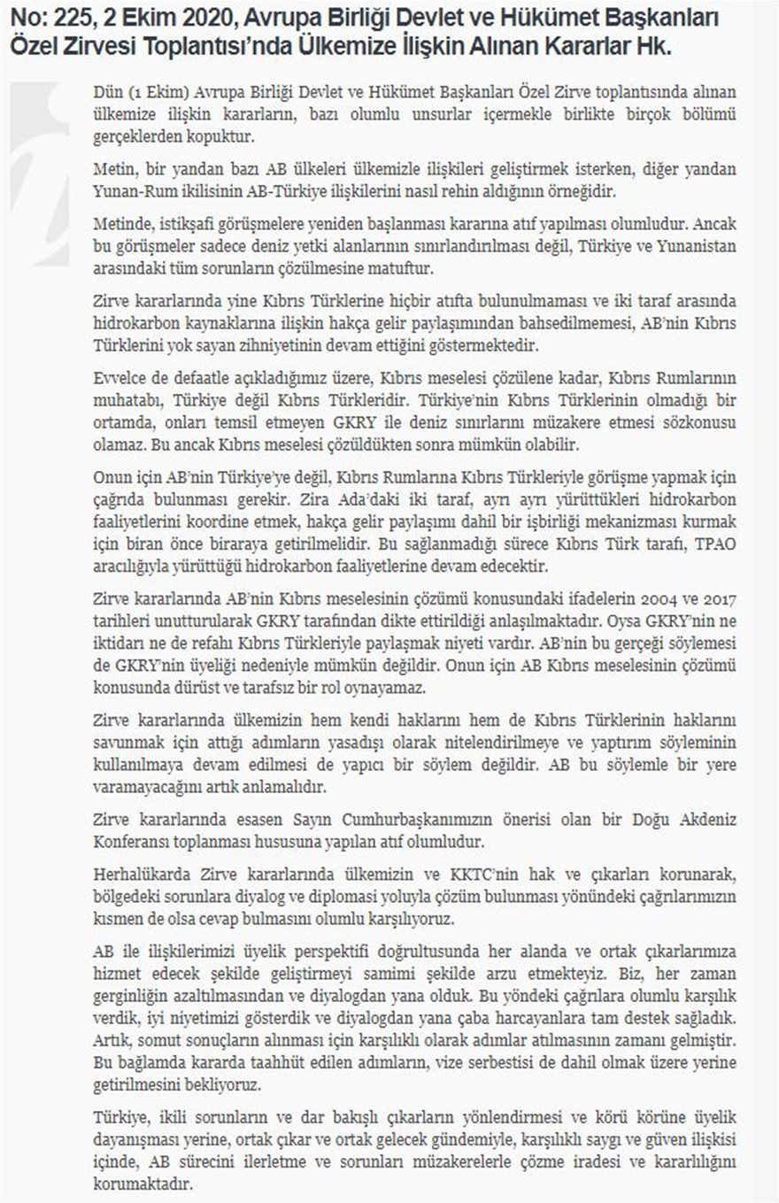 Τουρκικό υπουργείο Εξωτερικών: Οι διερευνητικές επαφές θα αφορούν όλα τα προβλήματα Ελλάδας-Τουρκίας - Φωτογραφία 2