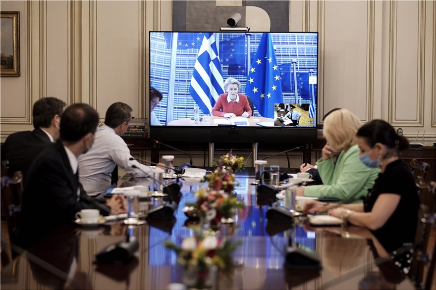 Μητσοτάκης σε φον ντερ Λάιεν: Η νέα πρόκληση της Τουρκίας να συζητηθεί στο Ευρωπαϊκό Συμβούλιο - Φωτογραφία 4