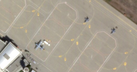 Δορυφορικές εικόνες αποκαλύπτουν τα τουρκικά F-16 στο Αζερμπαϊτζάν - Φωτογραφία 1