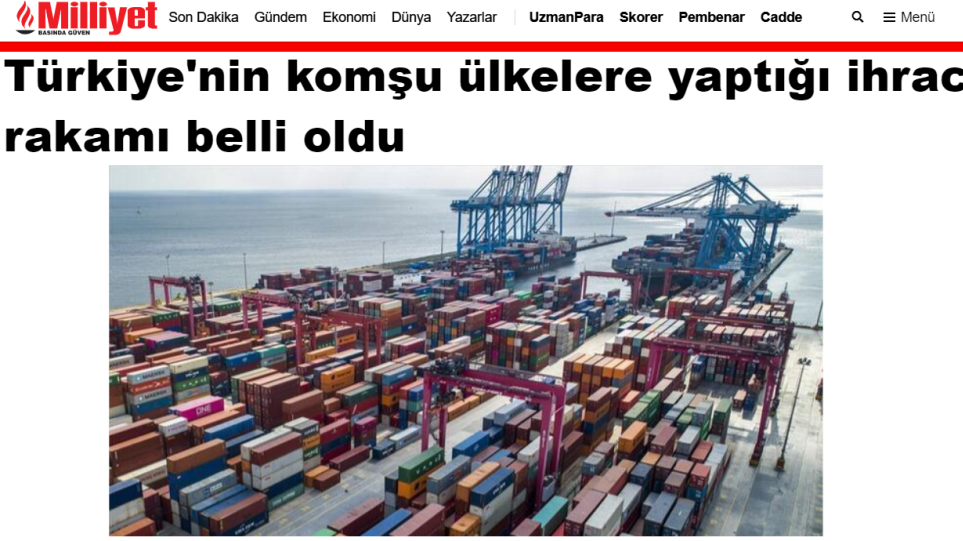 Τουρκία: Εξαγωγές 1,2 δις δολάρια προς Ελλάδα - Φωτογραφία 1
