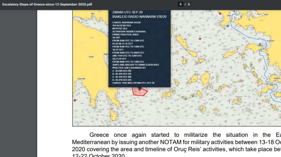 Με χάρτη που δείχνει τα Ίμια ελληνικά εξέδωσαν το non paper οι Τούρκοι - Φωτογραφία 1