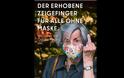 Βερολίνο υψώνει το μεσαίο δάκτυλο στους αρνητές της μάσκας