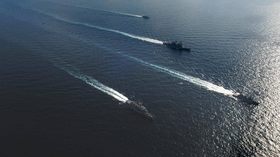 Συγκέντρωση του Τουρκικού στόλου στον Κόλπο του Ξηρού - Φωτογραφία 1