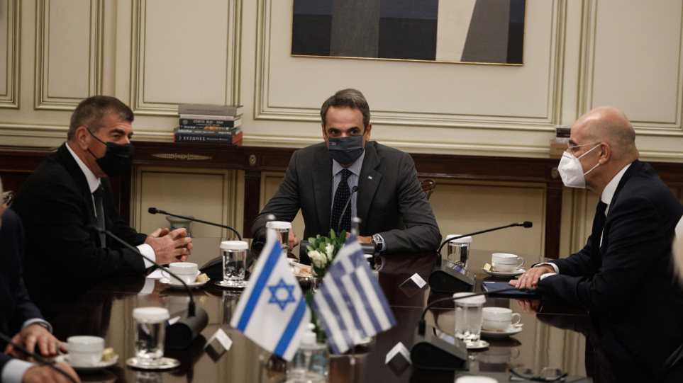 Οι τουρκικές προκλήσεις στη συνάντηση Μητσοτάκη με τον υπουργό Εξωτερικών του Ισραήλ - Φωτογραφία 1