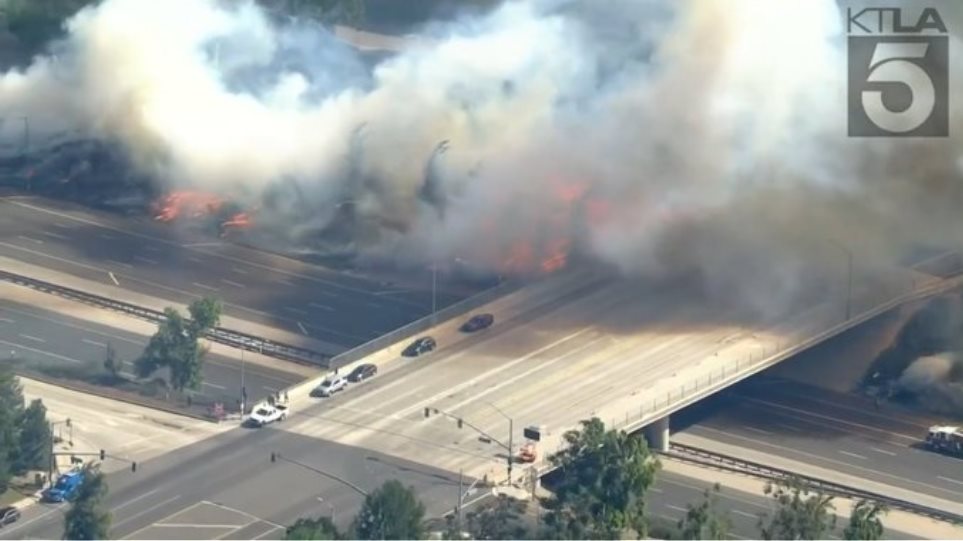 ΗΠΑ: Μεγάλη πυρκαγιά στην Καλιφόρνια, απομακρύνθηκαν 60.000 κάτοικοι - Φωτογραφία 1