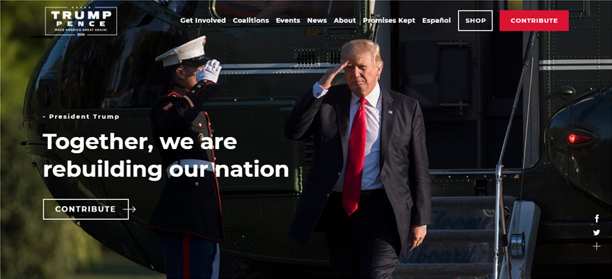 ΗΠΑ-Εκλογές: Κυβερνοπειρατεία στον ιστότοπο της εκστρατείας Τραμπ - Φωτογραφία 3