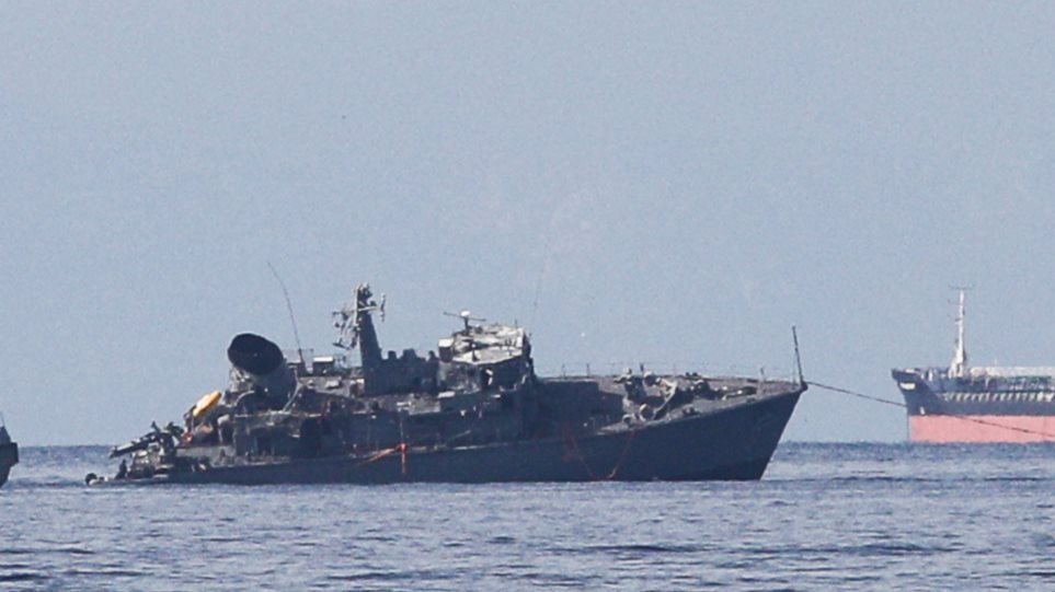 Ατύχημα στο «Καλλιστώ»: Πώς το container ship έκοψε στη μέση το ναρκαλιευτικό - Φωτογραφία 1