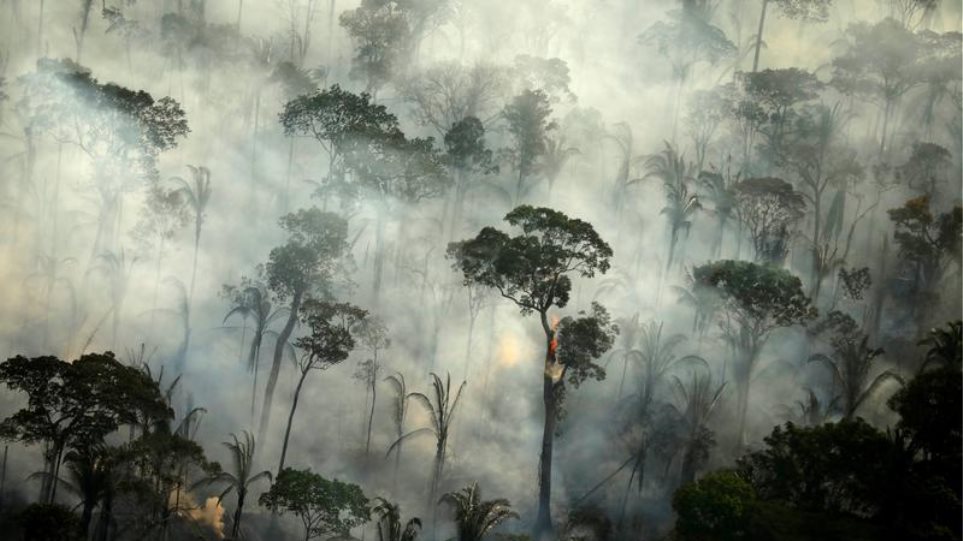 Βραζιλία: Υπερδιπλάσιες οι πυρκαγιές του φετινού Οκτωβρίου στον Αμαζόνιο - Φωτογραφία 1