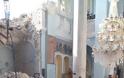 Συγκλονιστικές φωτογραφίες μέσα από τον ναό Κοιμήσεως Θεοτόκου στο Καρλόβασι από την 1η ΕΜΑΚ - Φωτογραφία 6