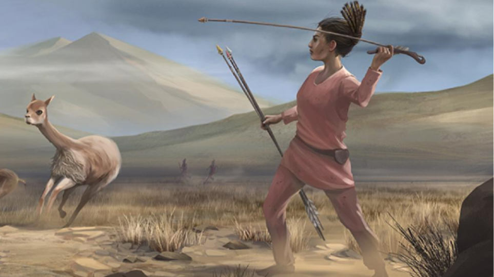 Οι γυναίκες κυνηγούσαν μεγάλα ζώα πλάι-πλάι με τους άνδρες στην Αμερική πριν 9.000 χρόνια - Φωτογραφία 1