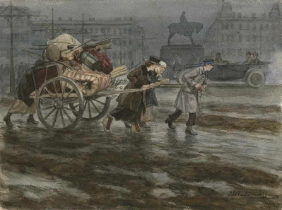 Έργα ζωφραφικής που  αντικατοπτρίζουν την αγριότητα και την κτηνωδία της επανάστασης του 1917 - Φωτογραφία 13