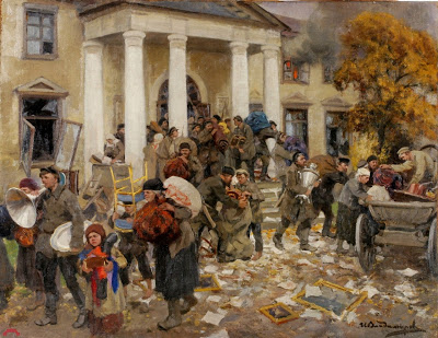 Έργα ζωφραφικής που  αντικατοπτρίζουν την αγριότητα και την κτηνωδία της επανάστασης του 1917 - Φωτογραφία 8