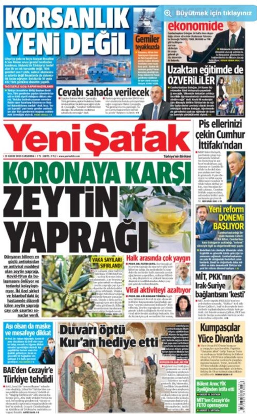 Τουρκία: «Θεραπεύουν» τον κορωνοϊό με... τσάι από φύλλα ελιάς - Φωτογραφία 2