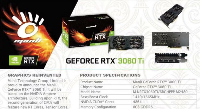 HOT τα specs της NVIDIA RTX 3060 Ti - Φωτογραφία 1
