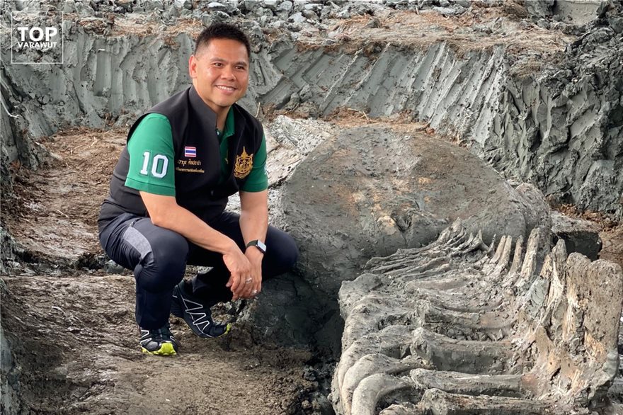 Σημαντική ανακάλυψη στην Ταϊλάνδη: Βρήκαν 12 χλμ από την ακτή σκελετό φάλαινας 5.000 χρόνων (φωτο) - Φωτογραφία 3
