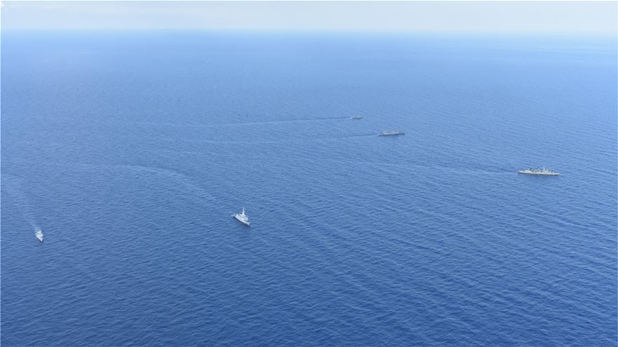 Ελλάδα – Αίγυπτος: Κοινή ναυτική εκπαιδευτική άσκηση νότια της Καρπάθου - Φωτογραφία 3