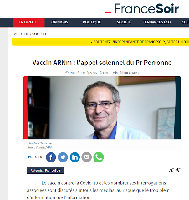 Σάλο προκαλεί Γάλλος λοιμωξιολόγος:  Το εμβόλιο του κοροναϊου αλλοιώνει το DNA. Ο Louis Pasteur θα γυρίσει πλευρό στον τάφο του - Φωτογραφία 2