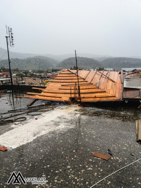 Δήμος Ξηρομέρου: Στο πλευρό των πληγέντων από το τοπικό φαινόμενο του ανεμοστρόβιλου - Φωτογραφία 1