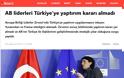 Ικανοποίηση σε ...Τουρκία για τη Σύνοδο Κορυφής της ΕΕ -  Με άδεια χέρια επέστρεψε η Ελλάδα