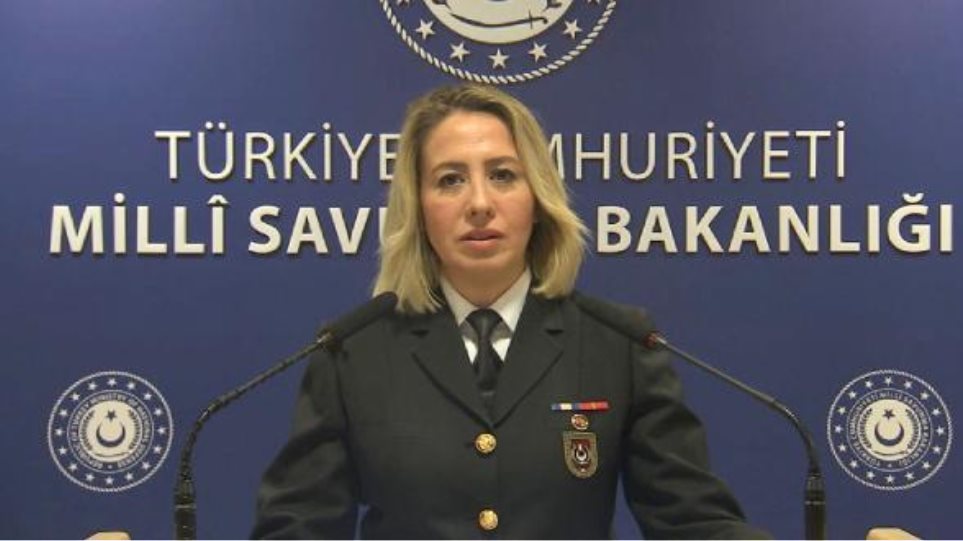Εκπρόσωπος τουρκικού υπουργείου Άμυνας: «Η Ελλάδα παρενοχλεί και προκαλεί ένταση στην Αν. Μεσόγειο» - Φωτογραφία 1