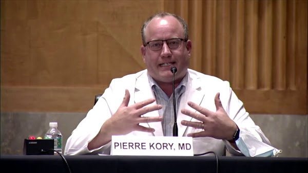 Έκκληση του καθ. Pierre Kory προς την Αμερικανική γερουσία για το φάρμακο Ivermectin. Επιτρέψτε να θεραπευτούν οι άνθρωποι στις εντατικές (video) - Φωτογραφία 1